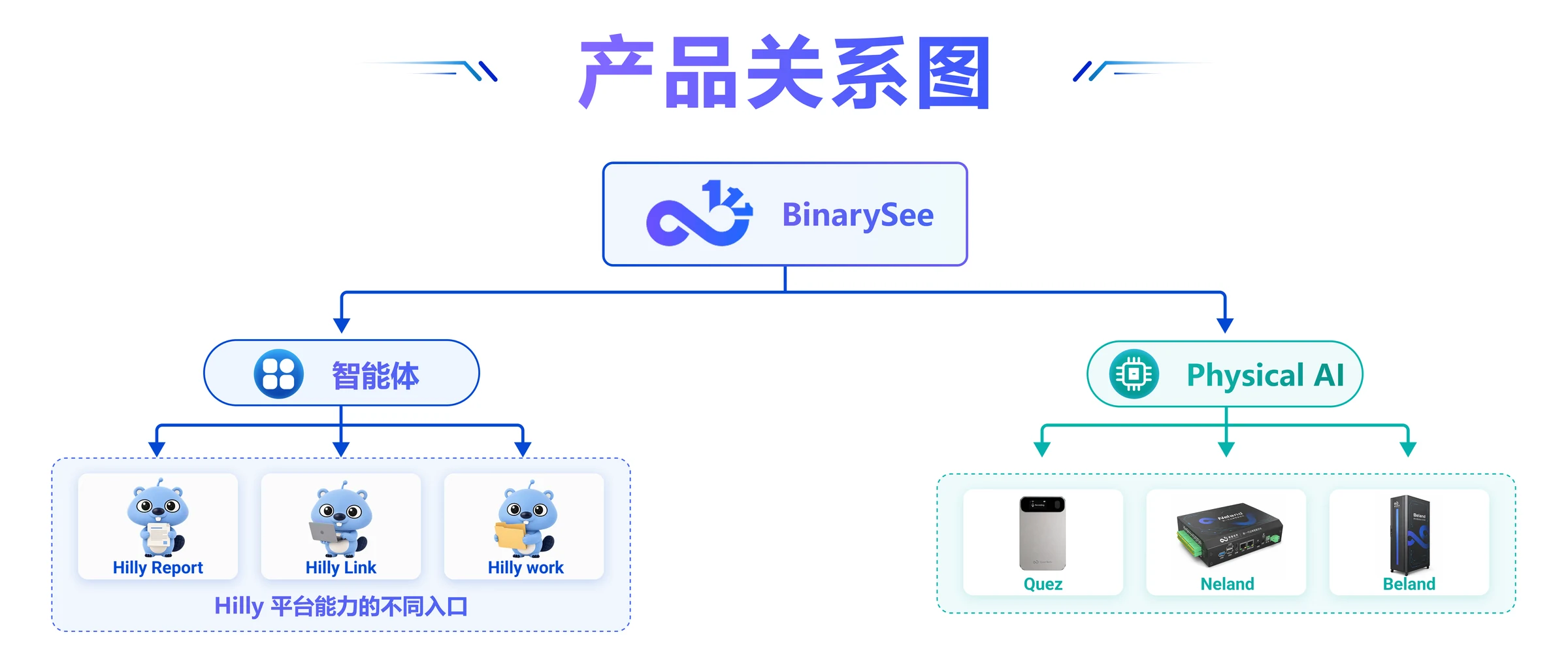 BinarySee 产品关系图